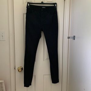 Black Express Skinny Jeans, Legging, High Rise